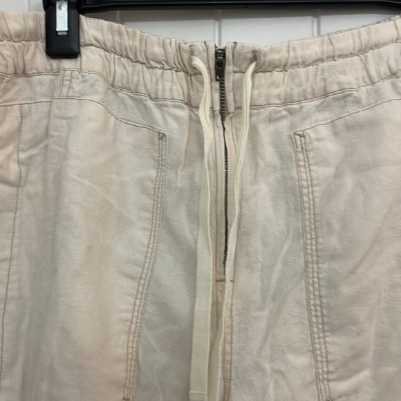 Free People off white oversized pant size small - Picture 2 of 7